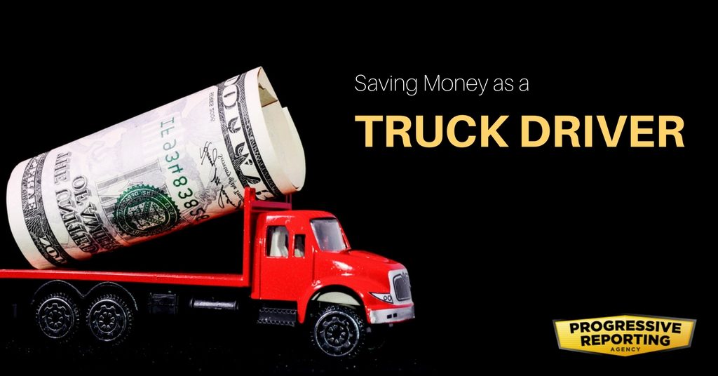 A toy semi truck with a roll of money as its haul.